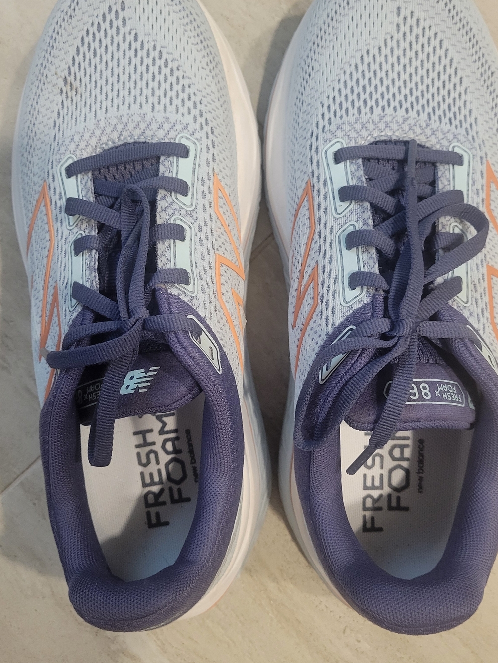 New Balance Fresh Foam Women's Light Blue Running Shoes